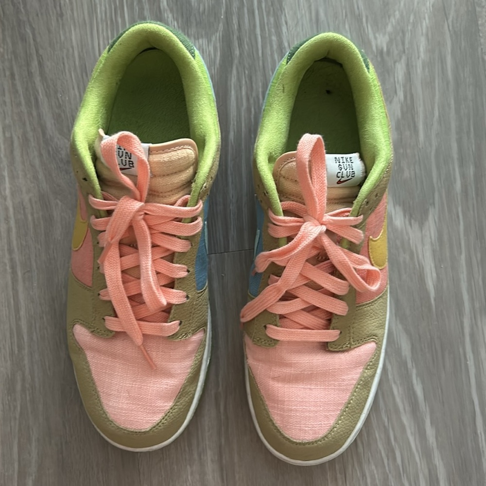 Nike Dunk Low Sun Club - Arctic Orange Sanded Gold - Picture 11 of 13